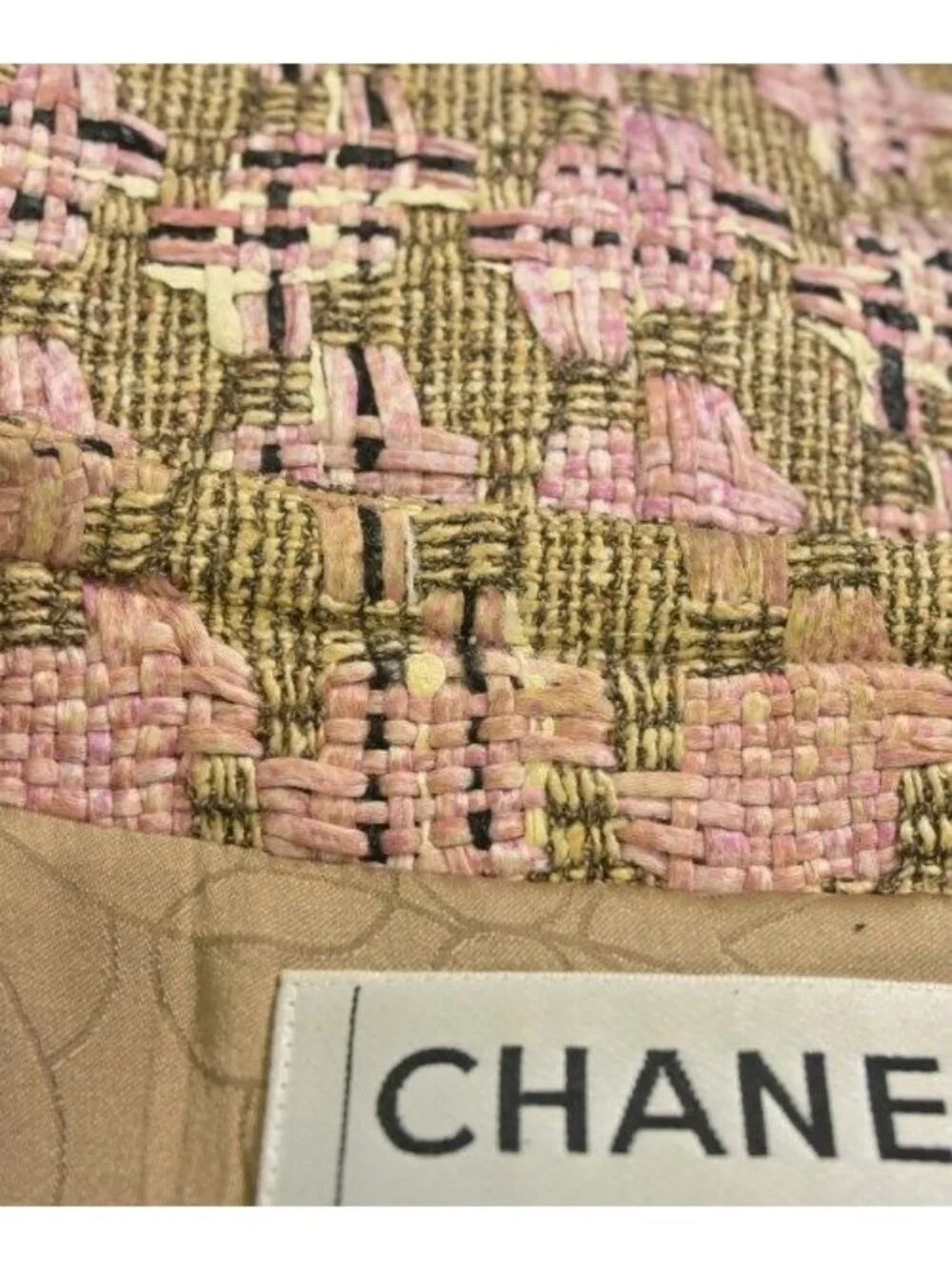 Chanel Collarless Jacket Pink